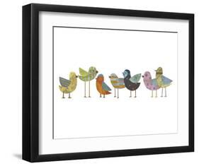 Flock No. 1-John W^ Golden-Framed Art Print