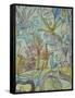 Flock of Birds; Vogelsammlung-Paul Klee-Framed Stretched Canvas