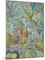 Flock of Birds; Vogelsammlung-Paul Klee-Mounted Giclee Print