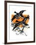 Flock of Geese-Charles Bull-Framed Giclee Print