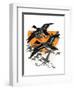 Flock of Geese-Charles Bull-Framed Premium Giclee Print