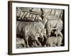 Flock of Rams-Nicola Pisano-Framed Giclee Print