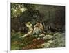 Flock of Sheep, Houghton Farm, 1878-Winslow Homer-Framed Giclee Print