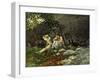 Flock of Sheep, Houghton Farm, 1878-Winslow Homer-Framed Giclee Print