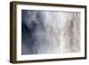 Flock of Swifts Flying to their Roost Behind the Curtain of Falling Water of Kaieteur Falls, Guyana-Mick Baines & Maren Reichelt-Framed Photographic Print