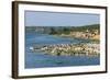 Flocks of Birds on the Kazinga Channel in Queen Elizabeth National Park-Michael-Framed Photographic Print