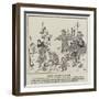 Flogging and Dosing Foreigners-null-Framed Giclee Print