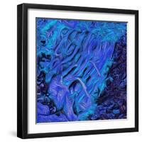 Flood, 2021 (digital)-Scott J. Davis-Framed Giclee Print