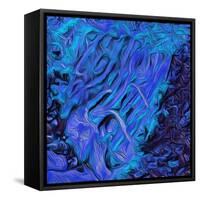 Flood, 2021 (digital)-Scott J. Davis-Framed Stretched Canvas