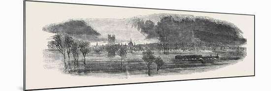 Flood at Gloucester, 1852-null-Mounted Giclee Print