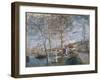 Flood at Moret (Inondation À More), 1879-Alfred Sisley-Framed Giclee Print