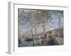 Flood at Moret (Inondation À More), 1879-Alfred Sisley-Framed Giclee Print