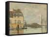 Flood at Port-Marly, 1872-Alfred Sisley-Framed Stretched Canvas