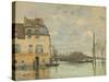 Flood at Port-Marly, 1872-Alfred Sisley-Stretched Canvas