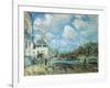 Flood at Port-Marly, 1876-Alfred Sisley-Framed Giclee Print