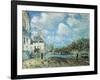 Flood at Port-Marly, 1876-Alfred Sisley-Framed Giclee Print