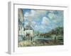 Flood at Port-Marly, 1876-Alfred Sisley-Framed Giclee Print