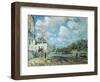 Flood at Port-Marly, 1876-Alfred Sisley-Framed Giclee Print