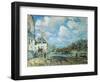 Flood at Port-Marly, 1876-Alfred Sisley-Framed Giclee Print