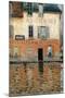 Flood at Port Marly-Alfred Sisley-Mounted Art Print