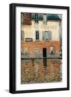 Flood at Port Marly-Alfred Sisley-Framed Art Print