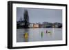 Flood Cones-Charles Bowman-Framed Photographic Print