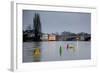 Flood Cones-Charles Bowman-Framed Photographic Print