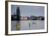 Flood Cones-Charles Bowman-Framed Photographic Print