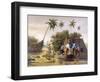 Flood in Java-JC Rappard-Framed Art Print