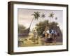 Flood in Java-JC Rappard-Framed Art Print