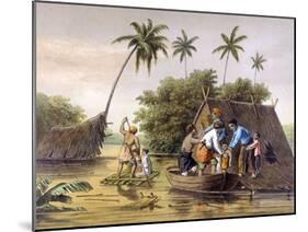 Flood in Java-JC Rappard-Mounted Art Print