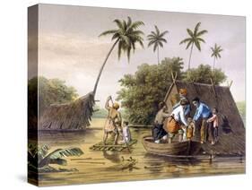 Flood in Java-JC Rappard-Stretched Canvas