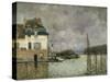 Flood of Port-Marly, c.1876-Alfred Sisley-Stretched Canvas