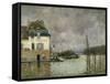 Flood of Port-Marly, c.1876-Alfred Sisley-Framed Stretched Canvas