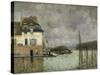 Flood of Port-Marly, c.1876-Alfred Sisley-Stretched Canvas