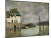 Flood of Port-Marly, c.1876-Alfred Sisley-Mounted Giclee Print