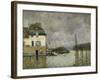 Flood of Port-Marly, c.1876-Alfred Sisley-Framed Giclee Print