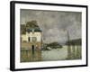 Flood of Port-Marly, c.1876-Alfred Sisley-Framed Giclee Print