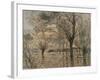 Flood of the Seine at Vétheuil-Claude Monet-Framed Giclee Print