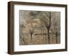 Flood of the Seine at Vétheuil-Claude Monet-Framed Giclee Print