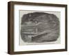 Flood on the Great Northern Railway, Between Darlington and Ferry-Hill Stations-null-Framed Giclee Print