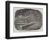 Flood on the Great Northern Railway, Between Darlington and Ferry-Hill Stations-null-Framed Giclee Print