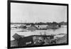 Flood on the Mississippi River-null-Framed Photographic Print