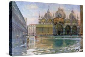 Flood Tide, Venice, 1992-Bob Brown-Stretched Canvas