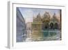 Flood Tide, Venice, 1992-Bob Brown-Framed Giclee Print