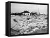 Flood Water Rushing-null-Framed Stretched Canvas