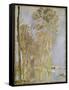 Flood-Claude Monet-Framed Stretched Canvas