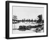 Flooded Area in Forrest City Arkansa-null-Framed Photographic Print