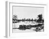 Flooded Area in Forrest City Arkansa-null-Framed Photographic Print