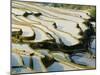 Flooded Bada Rice Terraces, Yuanyang County, Yunnan Province, China-Charles Crust-Mounted Photographic Print